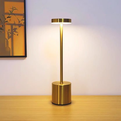Wireless charging LED desk lamp | 3-color + adjustable dimming | USB charging | Bedside lamp | Festival gift.