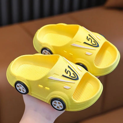 SummerChild Shoes LED Lights Slippers Baby Indoor Antiskid Sandals Boy Girl Luminous Slippers Kid Home Parent-child Sandals