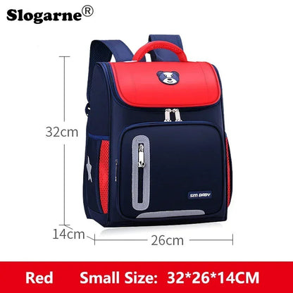 Students Simple Primary School Bags Boys 1-6 Grade Spine Protection Burden Reduction Schoolbag Girls Backpack Unisex Mochila Bag