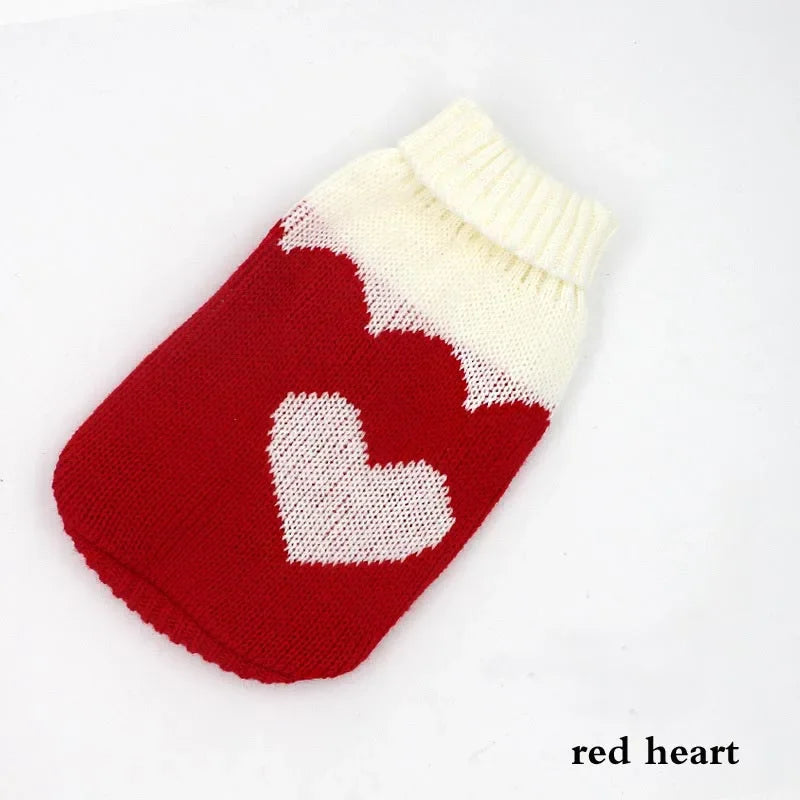 Christmas Cat Dog Sweater Pullover Winter Dog Clothes for Small Dogs Chihuahua Yorkies Puppy Jacket Pet Clothing ubranka dla psa