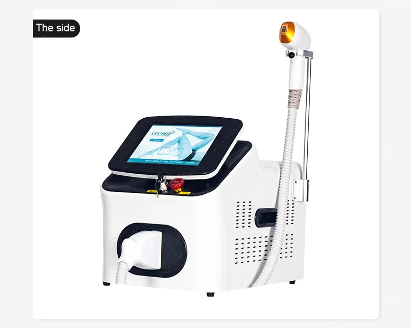 Diode Laser Hair Removal Machine Depiladora Laser 808NM 755NM 1064NM Tender Skin Safe Painless Permanent Depilation High Power