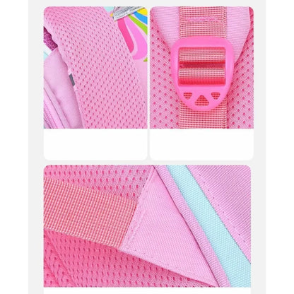 Kawaii Children's Space Backpack Primary and Secondary School Preschool Children Backpack for Girls Cute Waterproof Little Class