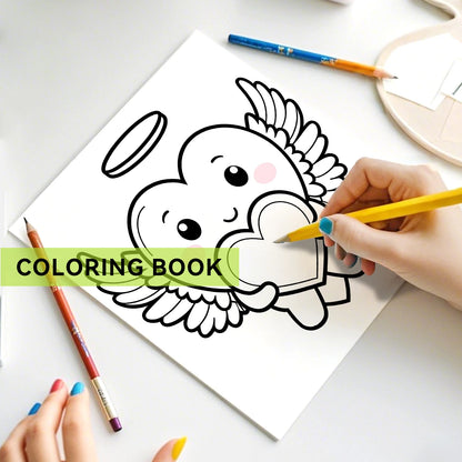 Halloween Adult Picture Book Sweet Love Coloring Book For Adults And Teens Featuring Adorable Creepy Creatures Halloween Gifts