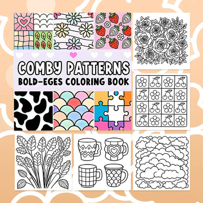 Coloring Book for Kids & Adults: Large Drawing Sketchbook with Blank Pages, Perfect for Sketching, Art Supplies ﻿