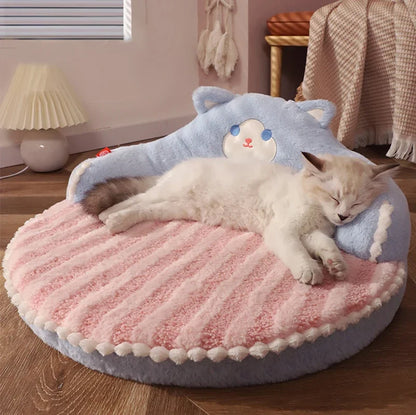 Removable Cat Bed Dog Sofa Pet Pad Cat Nest Pet Bed for Small Medium Dogs Cats Comfortable Plush Puppy Bed Pet Supplies