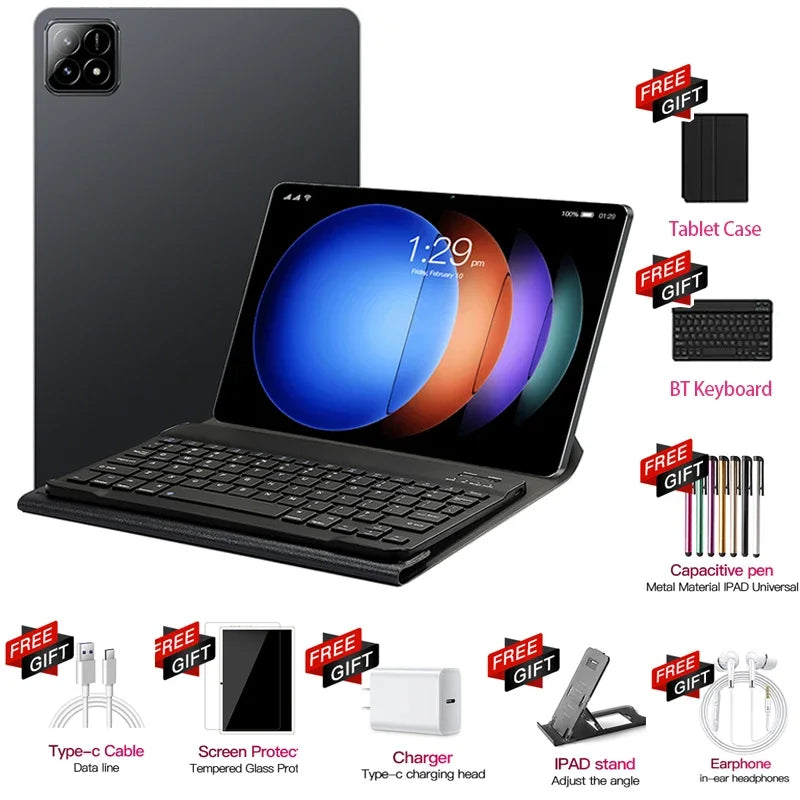 2025 nuevo Original Pad 7S Pro Tablet PC10.1 Snapdragon 8 Gen2 Android14 pulgadas Mi Tab 22GB+2TB Dual SIM 5G WiFi GPS tabletas