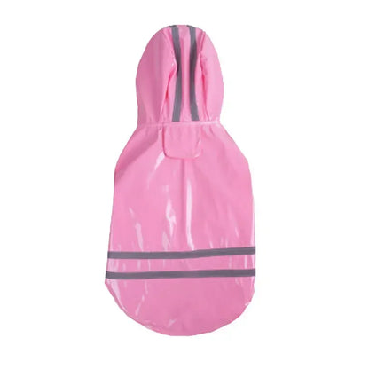Waterproof Puppy Dog Raincoats with Hood for Small Dogs Pet Raincoat with Reflective and Leash Hole Winter Outdoor Dog Outfits
