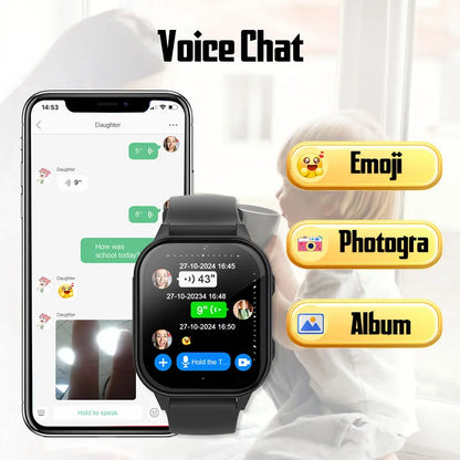 Wonlex 4G Smart Watch Kid SOS GPS WiFi Wristwatch Whatsapp KT19Pro Android8.1 with Video Call Camera Monitor Children smartwatch