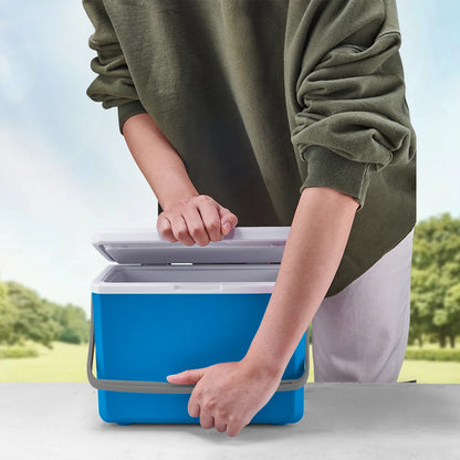3L Insulated Portable Cooler with Handle Picnic Ice Bucket Heat Preservation Food Storage Cooler Box for Camping Tailgating