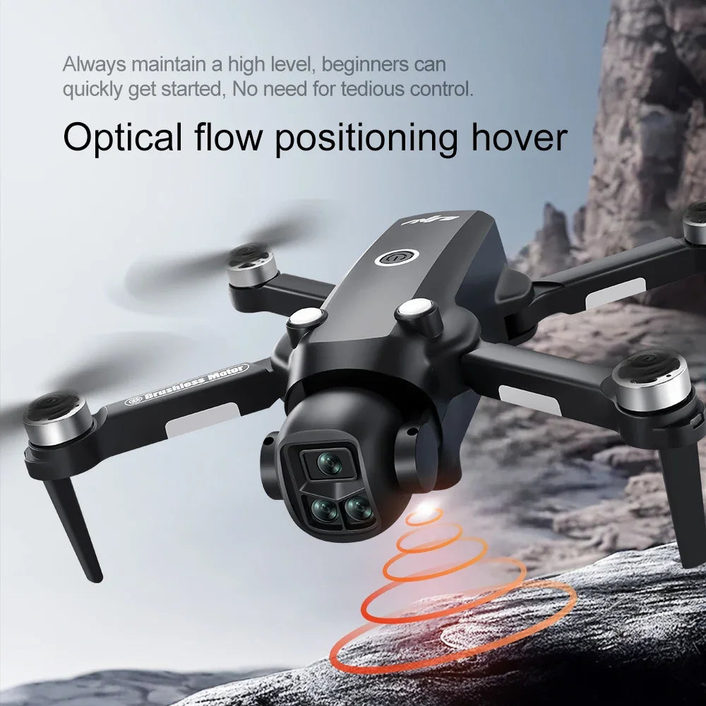 Drone 4K Profissional HD Dual-Camera Obstacle Avoidance 5G Wifi With Screen Remote Control Quadcopter Optical Flow Drone