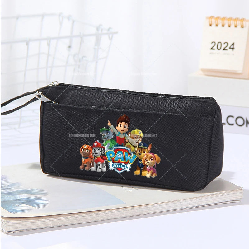 Paw Patrol Girl Boy Pencil Case Pen Bag Large Capacity Korean Organizer Pouch Student Back To School Supplies Stationery Gift