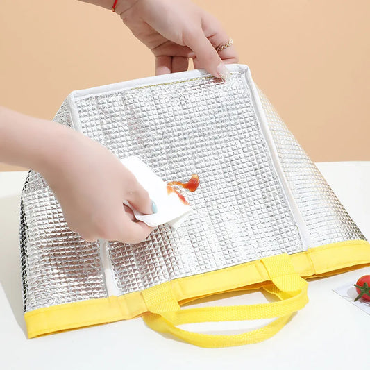 Kids Lunch Bag for School Portable Thermal Bag Children Cartoon Insulated Lunch Bag Cooler Pouch Dinner Container Handbags