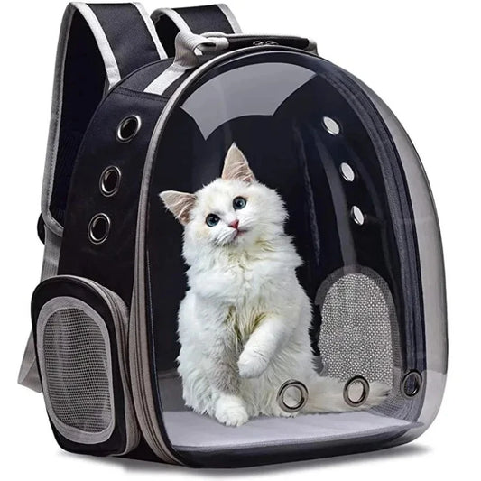 Cat Bag Breathable Clear Space Capsule Cat Backpack for Cat Portable Outdoor Travel Pet Shoulder Bag Pet Outgoing Backpack