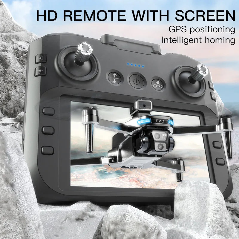 SG901MAX GPS Drone 8K Professional HD Dual Camera 5G WIFI With Screen 360°Obstacle Avoidance Brushless Foldable Quadcopter Drone