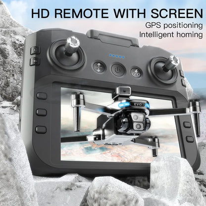 SG901MAX GPS Drone 8K Professional HD Dual Camera 5G WIFI With Screen 360°Obstacle Avoidance Brushless Foldable Quadcopter Drone