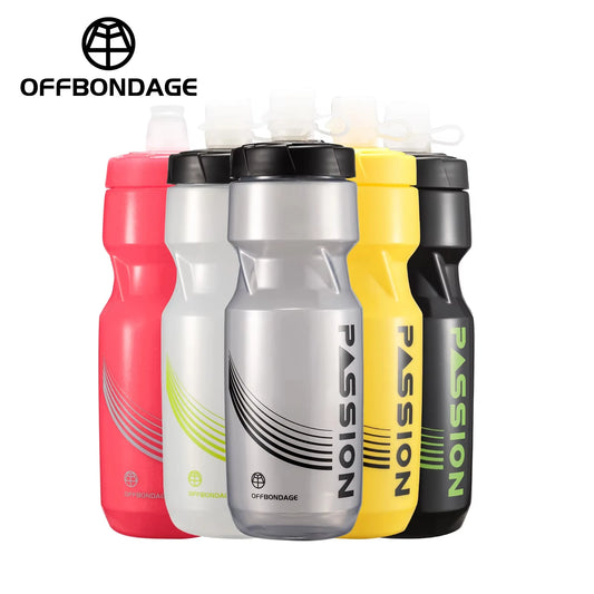 OFFBONDAGE 710ml Bicycle Bottle Mountain Road Bike Water Bottle Outdoor Sports Plastic Portable Large Capacity Drink Cycling