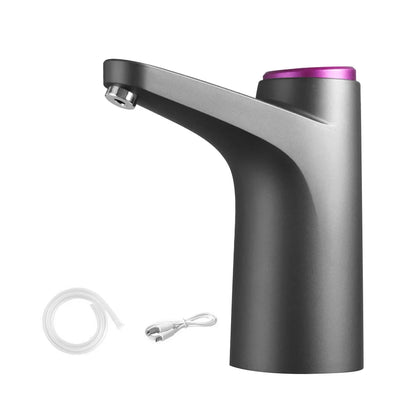 Mini Water Dispenser USB Rechargeable Wireless Water Pumping Device Portable  One Key Switch Water Pump for Camping Water Tank
