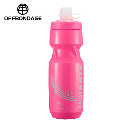 OFFBONDAGE 710ml Bicycle Bottle Mountain Road Bike Water Bottle Outdoor Sports Plastic Portable Large Capacity Drink Cycling