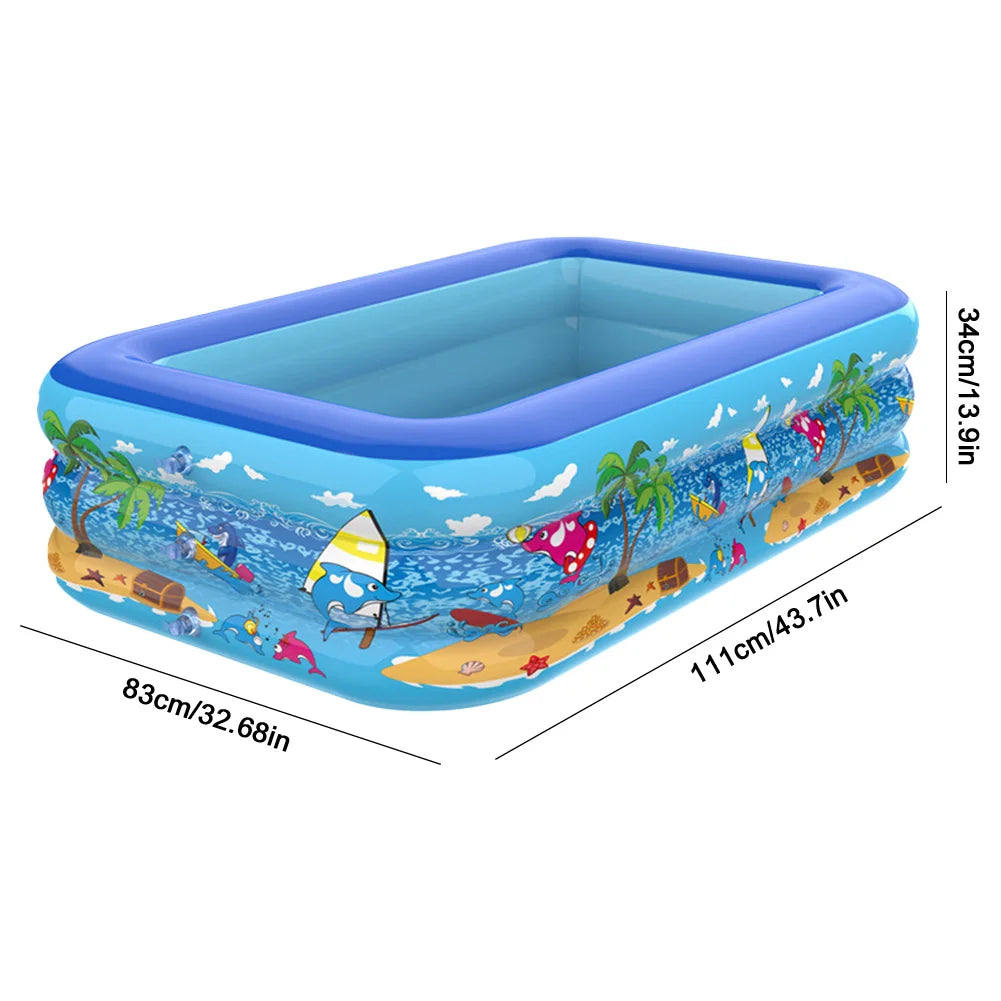 Children's Swimming Pool Inflatable Toys Family Adult Swimming Pools Summer Indoor Outdoor Party Toys Garden Baby Bath Bathtub