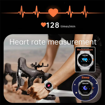 LAXASFIT 2025 New Smart Watch GT7 Ultra Men's Multifunctional Sports Fitness Tracker Health Ladies Smartwatch Gift