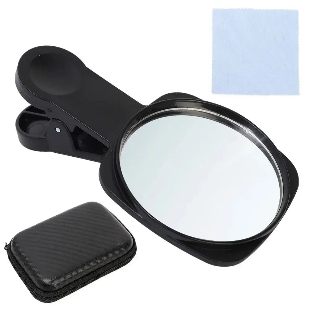 Smartphone Camera Mirror Reflection Clip Kit Portable Mobile Phone Camera Mirror Clip With Storage Bag Phone Rear Selfie Mirror