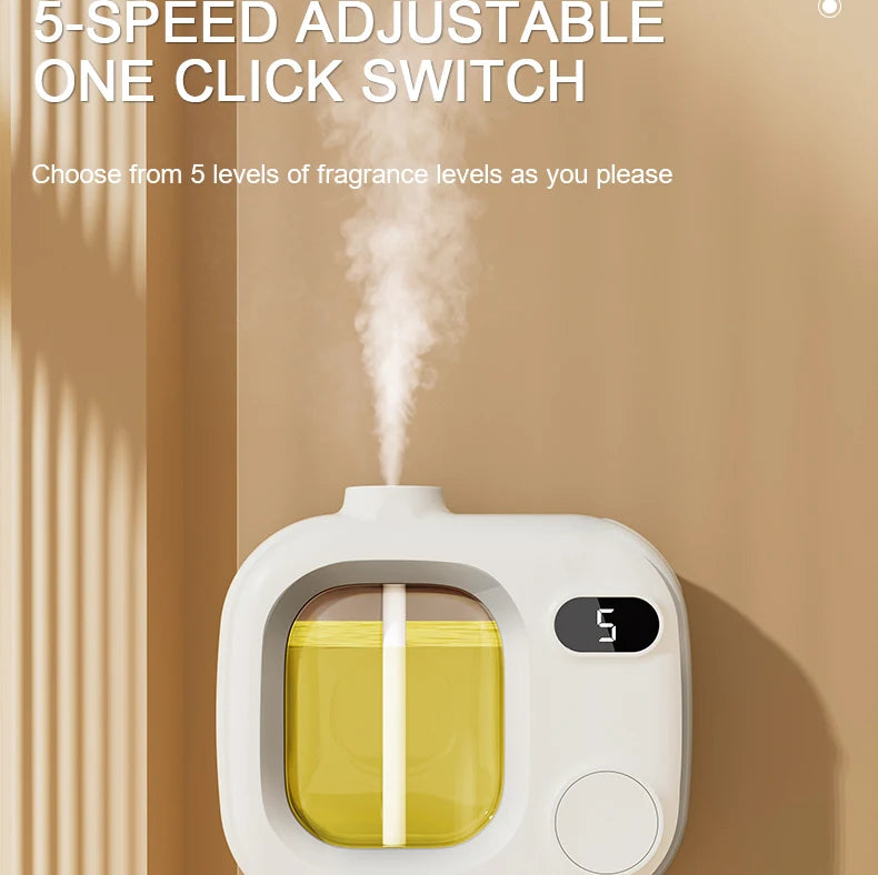 Aromatherapy Diffuser Automatic Scent Sprayer Home Bedroom Toilett Diffuser Spray Air Freshener Deodorizer Diffuser