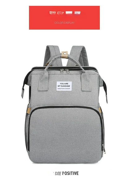 Multifunctional Mommy Bag Large Capacity Foldable Stroller Diaper Organizer Travel Shoulder Bags for Mother and Baby