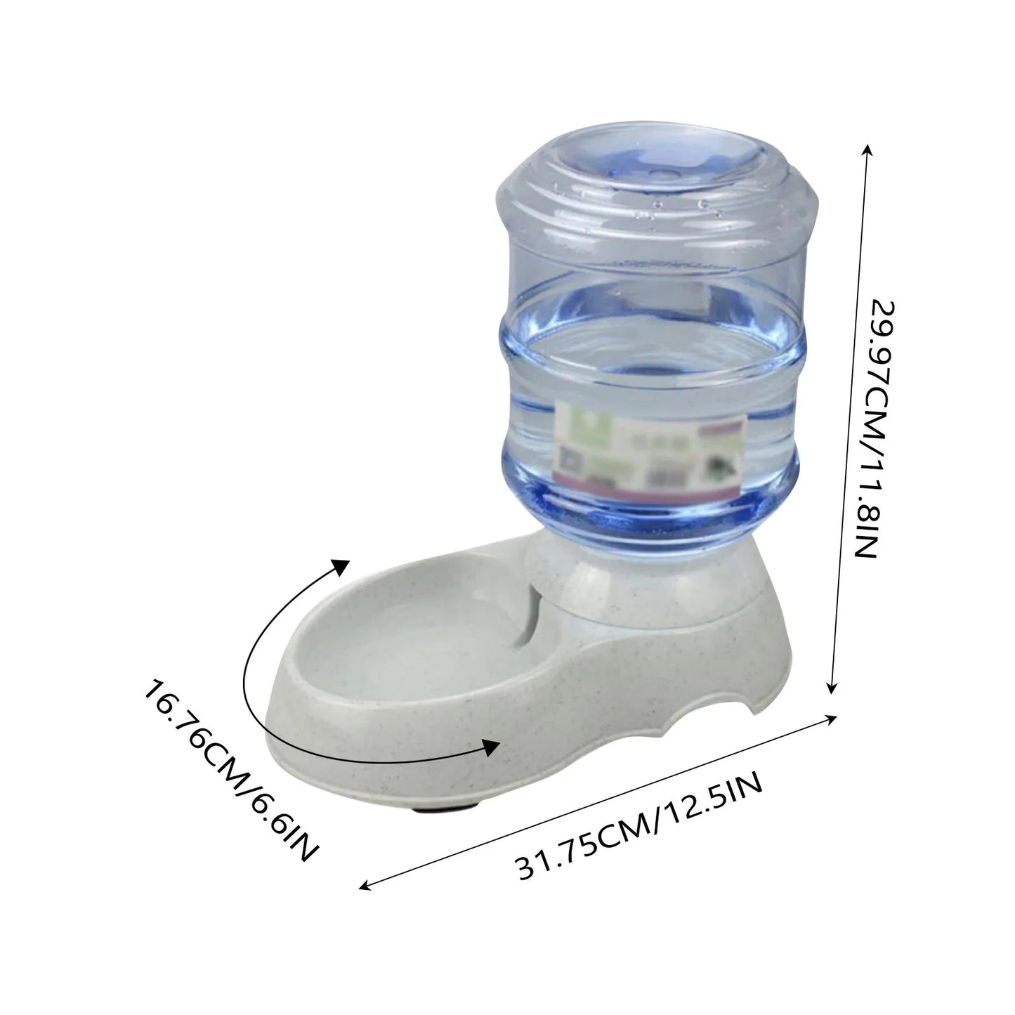 Large Capacity Pet Feeder Bowls Small Dog Food Bowl Automatic Water Dispenser Cat Bowls Pets Feeding Bowls Drink Water Bowl
