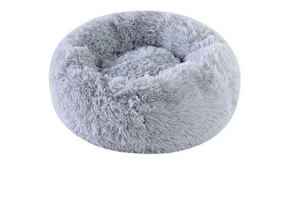 Plush Pet Nest Winter Cat Nest Dog Nest Warm Detachable and Washable Round Cat Nest Pet Bed Seasonal Universal Decoration Home