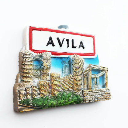 Europe Spain 3D Refrigerator Magnet Tourist Souvenirs Stickers,Home & Kitchen Decoration Fridge Magnet Message Sticker