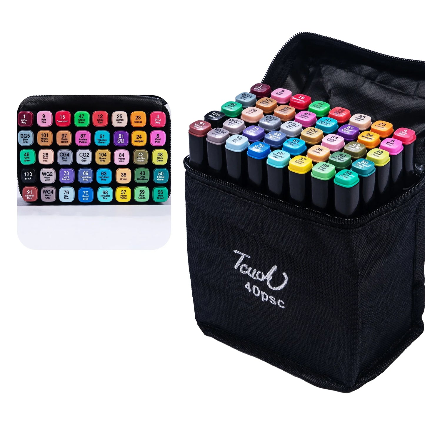 Dual Tip Alcohol Markers Brush Fine Tip Artist Painting Professional Sketch Marker Pen Graffiti Manga Drawing Tools Art Supplies
