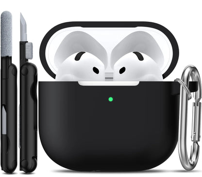 For AirPods 4 Generation Case Cover with Phone Holder Shockproof Hard Shell Protective Case with Cleaner Kt for AirPods Pro/Pro2
