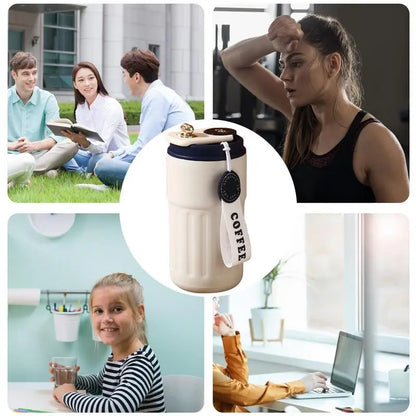 Smart Temperature Display Coffee Mug Leak-Proof Vacuum Cup Water Glasses Water Bottles Portable Thermo Mug for Traveling Outings