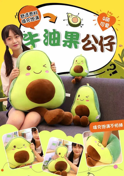 Plush Avocado Exquisite Soft Water Round Cute Doll Pillow/Cushion Plush Toy Birthday And Christmas Gift For Friends And Family