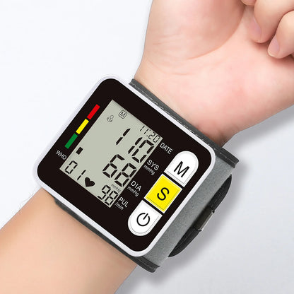 Digital Wrist Blood Pressure Monitor Medical Upper Arm Sphygmomanometer Automatic Tonometer Tensiometro Blood Pressure Meter