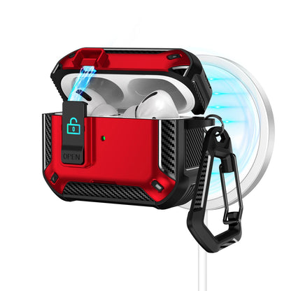 For AirPods 4 Generation Case Cover with Phone Holder Shockproof Hard Shell Protective Case with Cleaner Kt for AirPods Pro/Pro2