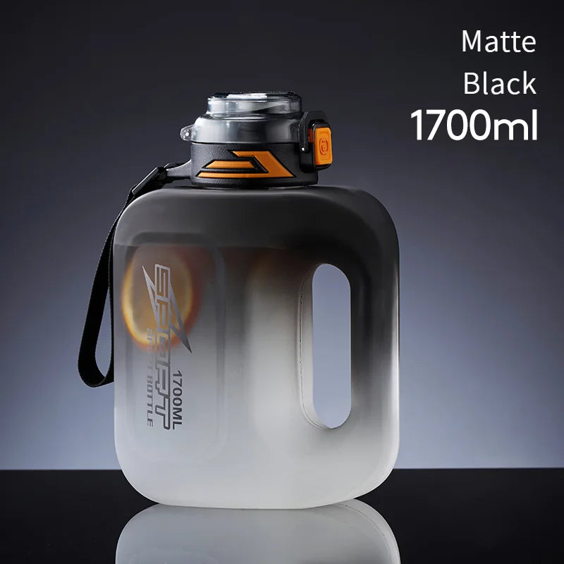 GIANXI Kettle 1.7L Large Capacity Portable Sports Kettles Outdoor Sealed Leak Proof Double Drink Sports Water Cup