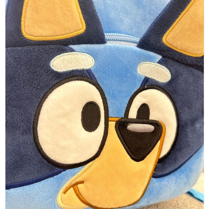 Bluey Family kawaii Kindergarten Children's Cartoon School Bag Bluebin Dog Backpack Kawaii Blue Orange Dog Backpack Children's
