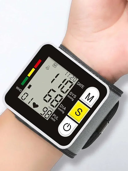 Digital Wrist Blood Pressure Monitor Medical Upper Arm Sphygmomanometer Automatic Tonometer Tensiometro Blood Pressure Meter
