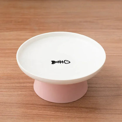 Dog Pet Bowls Food Bowl Water Dog Dish Bowl Feeder Pet Cats Cat Ceramic Kitten Cat for Bowl Feeder Dish Accessories Pet Plate