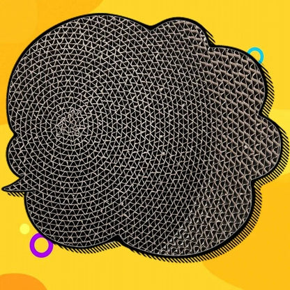 Cat Scratching Pads Round Oval Cat Scratch Pad Bowl Nest for Indoor Cats Grinding Claw Round Grinding Claw Toys Scratching Board