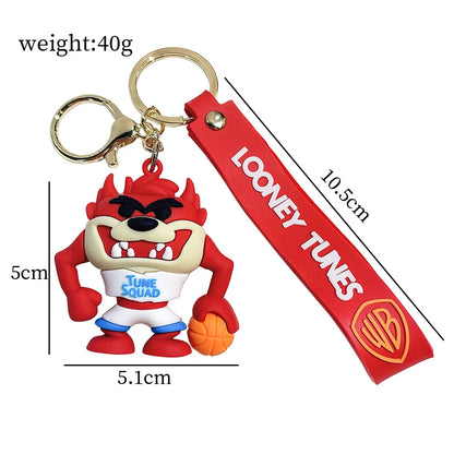 Animal Bunny Bunny Basketball Wholesale Pendant Anime Keychain Cartoon Pendant Jewelry Keychain Doll Couple Doll
