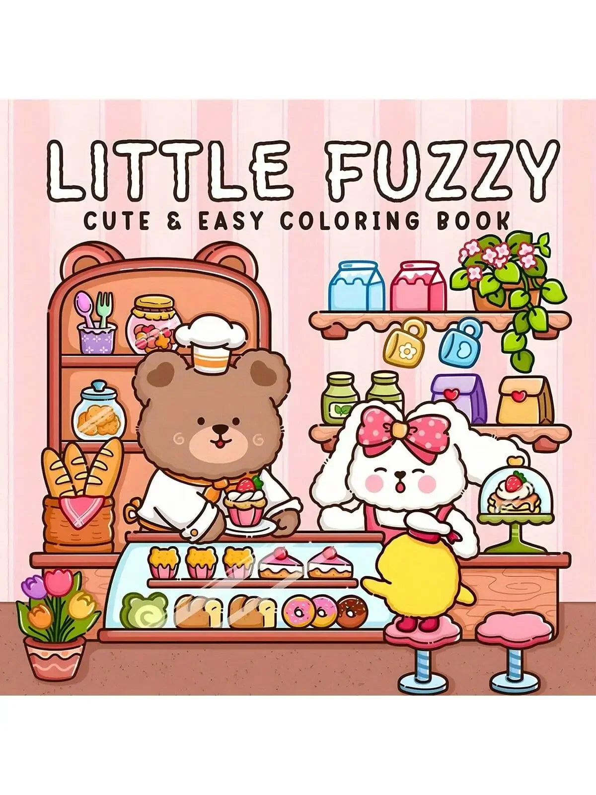 Adult Coloring Book BoldVivid Patterns Simple Relaxing Coloring Home Leisure Moment Stress Relief Parent Child Interaction Crea