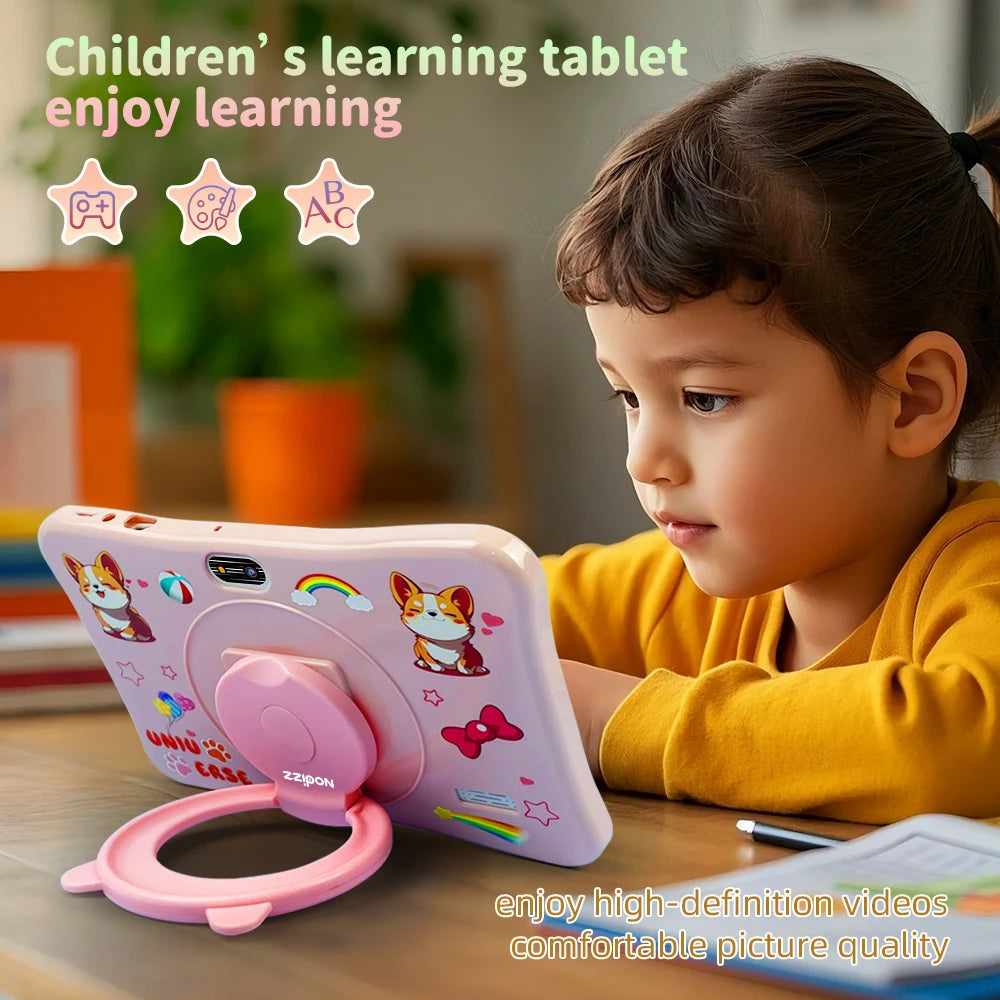 Popular Kids Tablet PC 2025 New 5G Global Version Tablet 16GB 128GB ROM 7 Inch tablet Android 14.0 Pad 4Core Tablet PC Dual Wifi