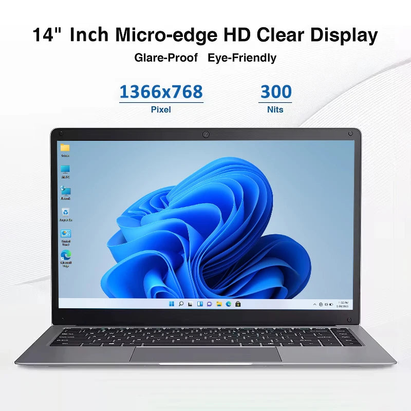 14 Win 11 Laptop Solid State Drive Laptop