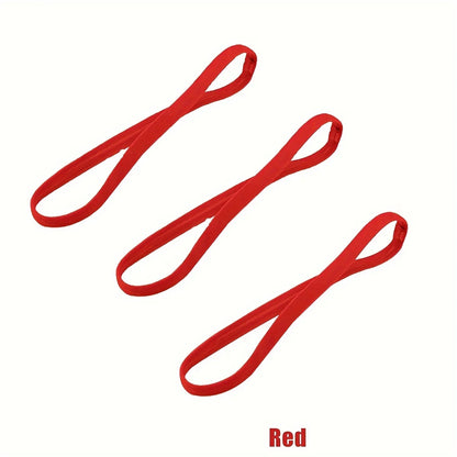 3pcs Sports Headbands Non-slip Running Elastic Sweatband Breathable Yoga Hair Bands Women Men Fitness Sweat Guide Hairbands