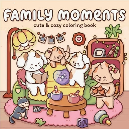 Creative Cartoon Coloring Book Stress Relief Educational Paperback Painting Gift Graffiti Painting Book for Adults And Teens
