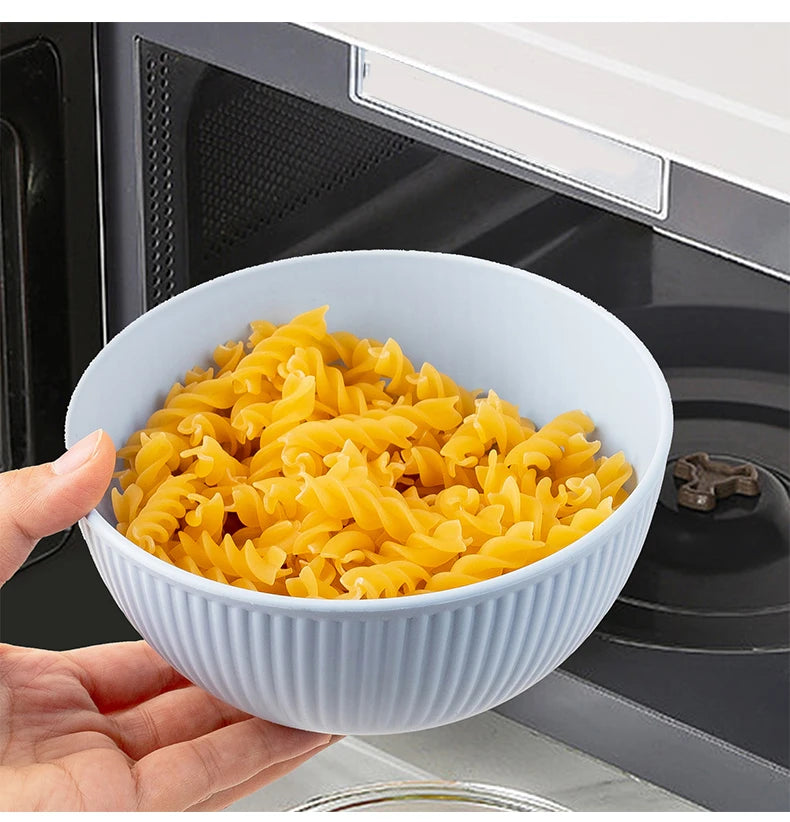 Wheat Straw Cutlery Set 4Pcs Bowl Cup Dish Set Portable Tableware Set Dinnerware Kits for Picnic Camping