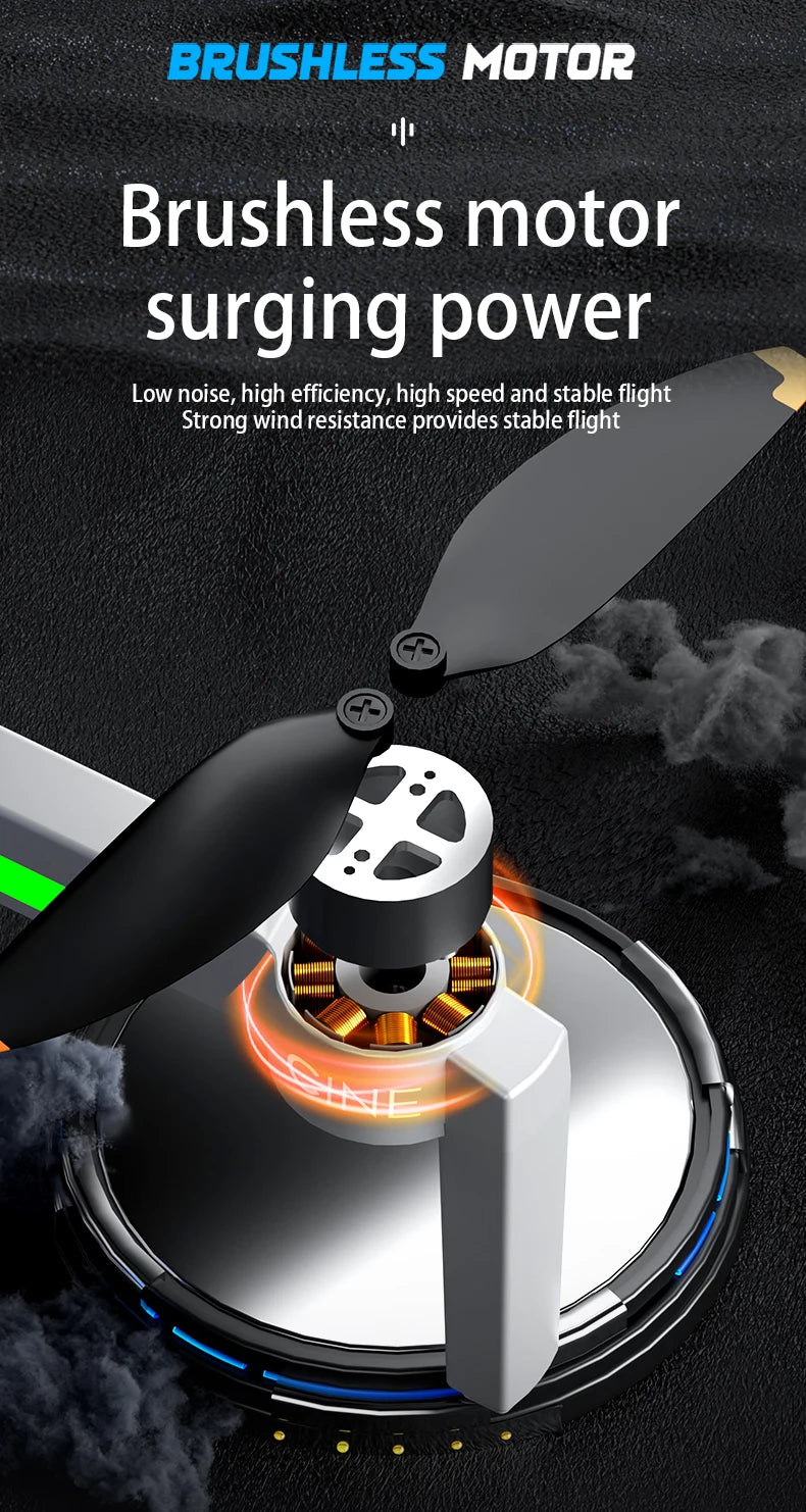 Drone professionnel AE3 Pro Max avec écran 360 ° Évitement d'obstacles sans brosse 8K double caméra 3 axes cardan quadrirotor FP