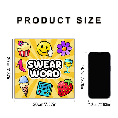 SWEAR WORD Coloring Books For Adults And Teens Featuring Cute Puppies Cartoon Coloring Books To Relax In A Cozy Hygge Moment